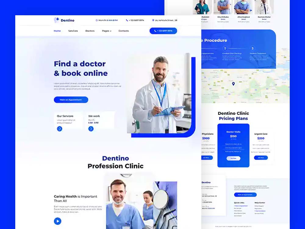 Dentino Medical Appointment Platform