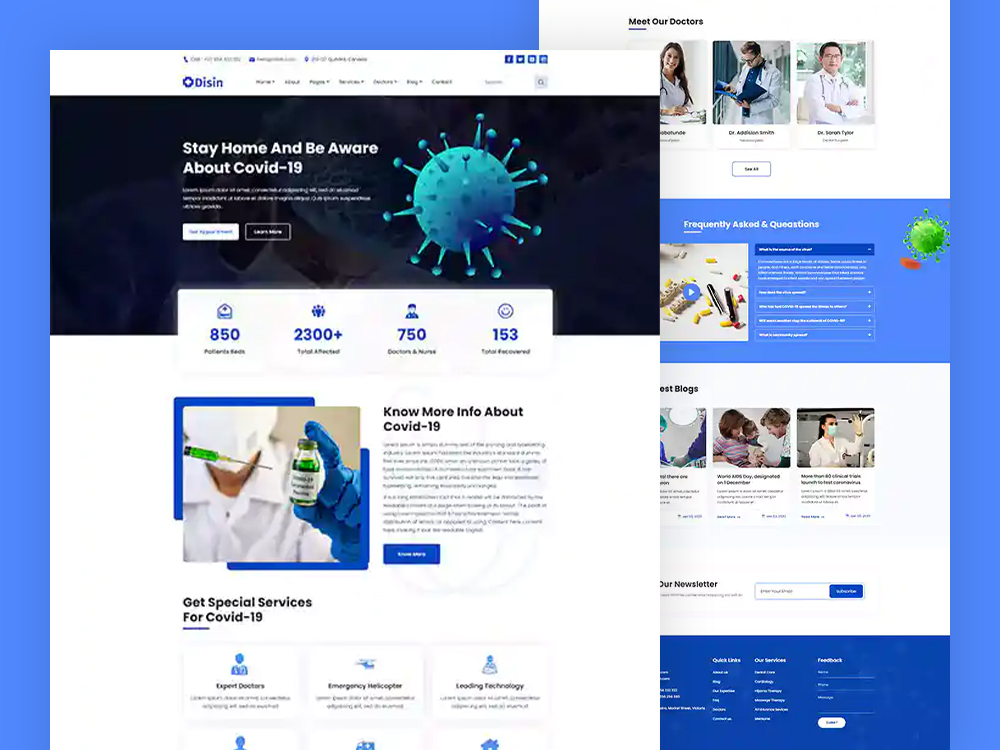 COVID-19 Awareness Portal