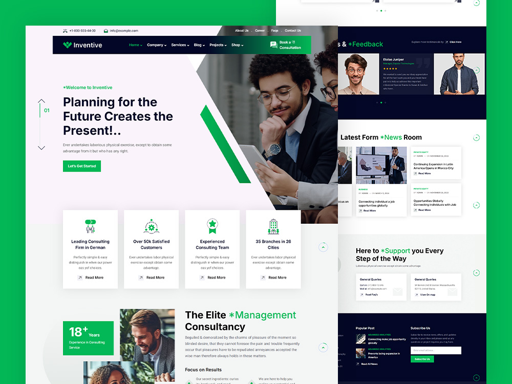 Inventive Consulting Website