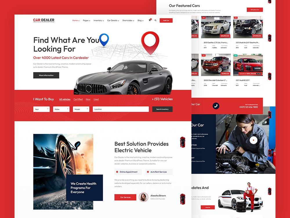 CarDealer Vehicle Search Platform