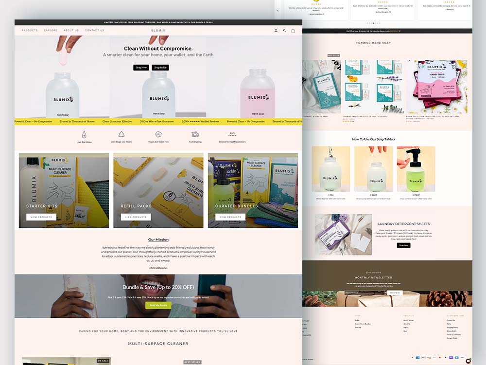 BLUMIX Multi-Surface Cleaning Store