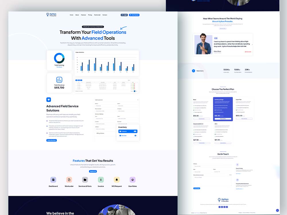 Hilton Field Operations Dashboard